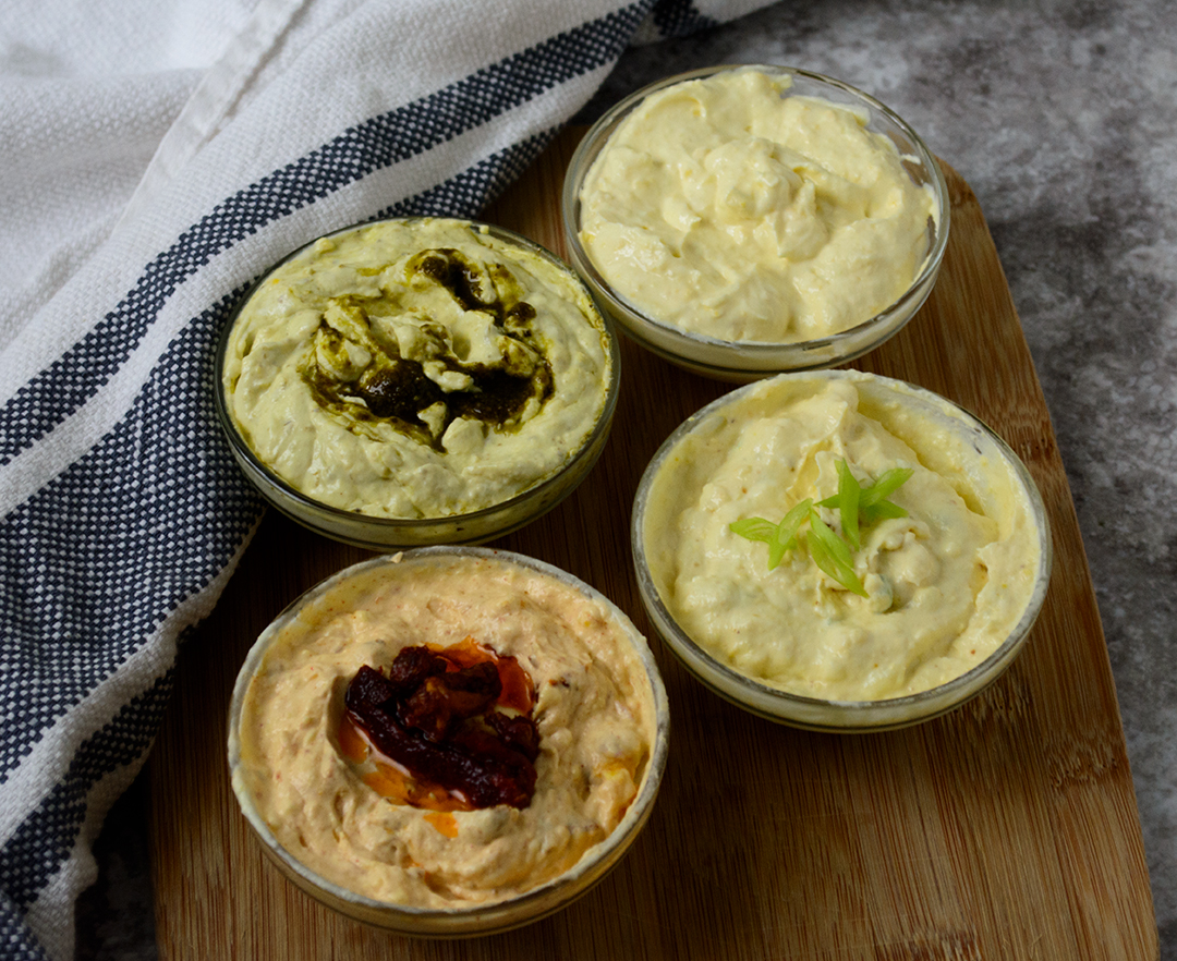 Savoury-Ackee-Cream-Cheese-Spread,-one-simple-recipe-with-many-variations-to-spice-up-your-breakfast
